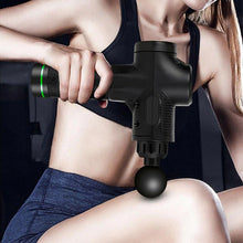 Load image into Gallery viewer, Professional Massage Gun -Black Carbon Fibre