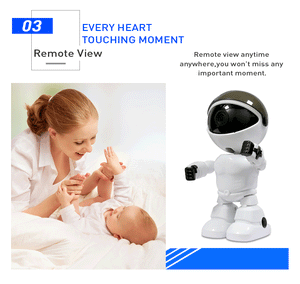 1080P Wifi Camera Robot Style Baby Monitor