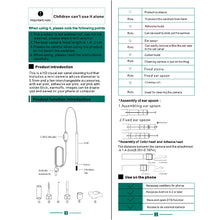 Load image into Gallery viewer, Ear Cleaning Endoscope Spoon Diagnostic Tool Ear Cleaner 3 in 1