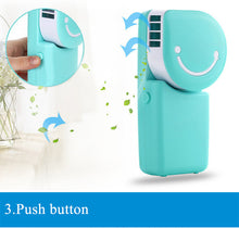 Load image into Gallery viewer, Hand Held Cooling Fan Mini Air Conditioner