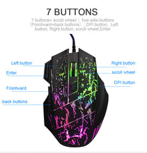 Load image into Gallery viewer, New 5500DPI Color Changing LED Wired Gaming Mouse For Pro Gamer Laptop Computer