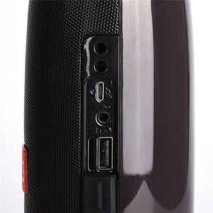 Bluetooth Speaker LED Lights FM Radio