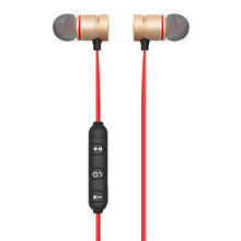 Load image into Gallery viewer, Wireless Bluetooth Earphone Magnetic Metal Sports Headphones