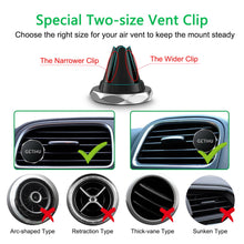 Load image into Gallery viewer, Car Phone Holder Magnetic Air Vent Mount Magnet Support Silver