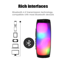 Load image into Gallery viewer, Bluetooth Speaker LED Lights FM Radio