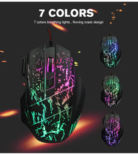 Load image into Gallery viewer, New 5500DPI Color Changing LED Wired Gaming Mouse For Pro Gamer Laptop Computer