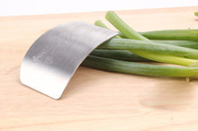 Load image into Gallery viewer, Finger Guard &amp; Protector for Cutting and Chopping - Stainless Steel Slicing Kitchen Tool