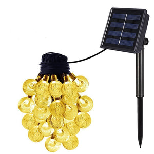 50 LED Solar BULB String Lights