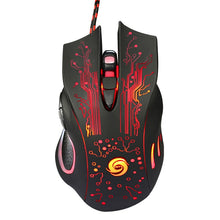 Load image into Gallery viewer, 3200DPI LED Optical Wired Gaming Mouse Professional Game Player Mice For PC Laptop Notebook