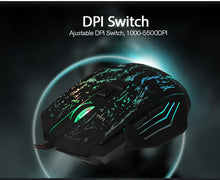 Load image into Gallery viewer, New 5500DPI Color Changing LED Wired Gaming Mouse For Pro Gamer Laptop Computer