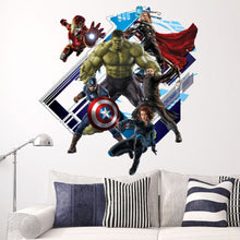 Load image into Gallery viewer, Super Hero Avengers Wallpaper Poster Wall Sticker