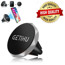 Load image into Gallery viewer, Car Phone Holder Magnetic Air Vent Mount Magnet Support Silver