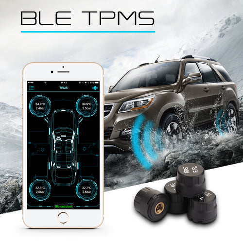 Car Tire Pressure Alarm Monitoring System TPMS