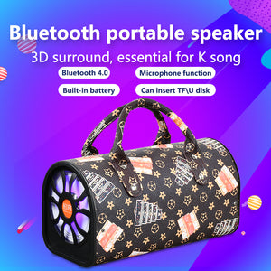 Portable Bluetooth Handbag Speaker FM Radio