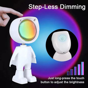 Robot LED Sunset Lights Projector