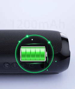 Bluetooth Speaker LED Lights FM Radio