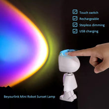 Load image into Gallery viewer, Robot LED Sunset Lights Projector