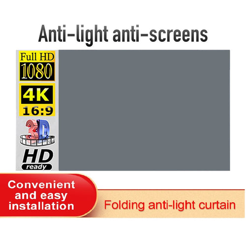 Anti-Light Projector Screen