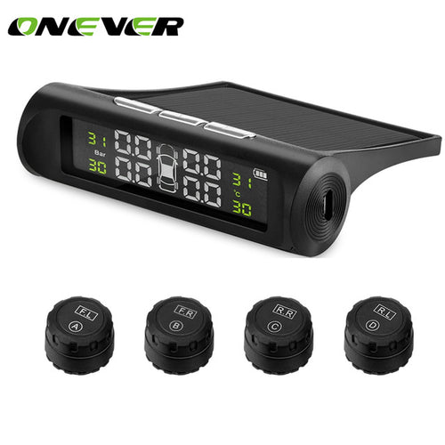 Car TPMS Tyre Pressure Monitoring System Solar Power