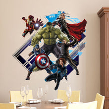 Load image into Gallery viewer, Super Hero Avengers Wallpaper Poster Wall Sticker