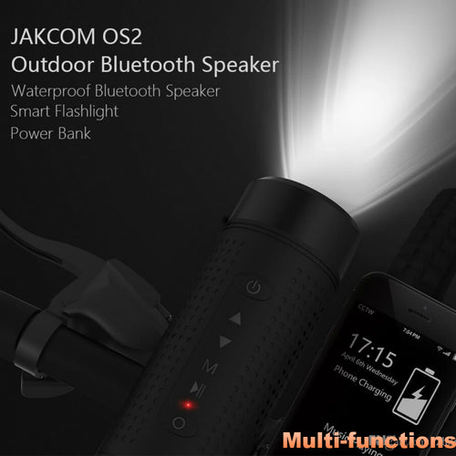 Bluetooth Speaker bike light power bank waterproof multi functions Portable Best Tool