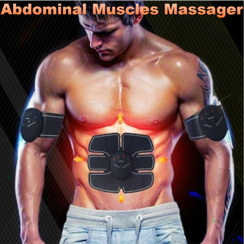 Electric muscle stimulator ABS Trainer fitness Massager