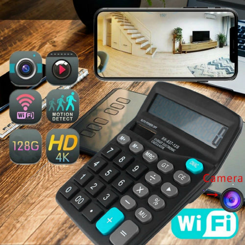 Hidden WiFi Spy Camera Calculator 1080P