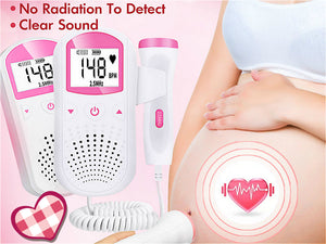 LCD Digital Prenatal Fetal Doppler